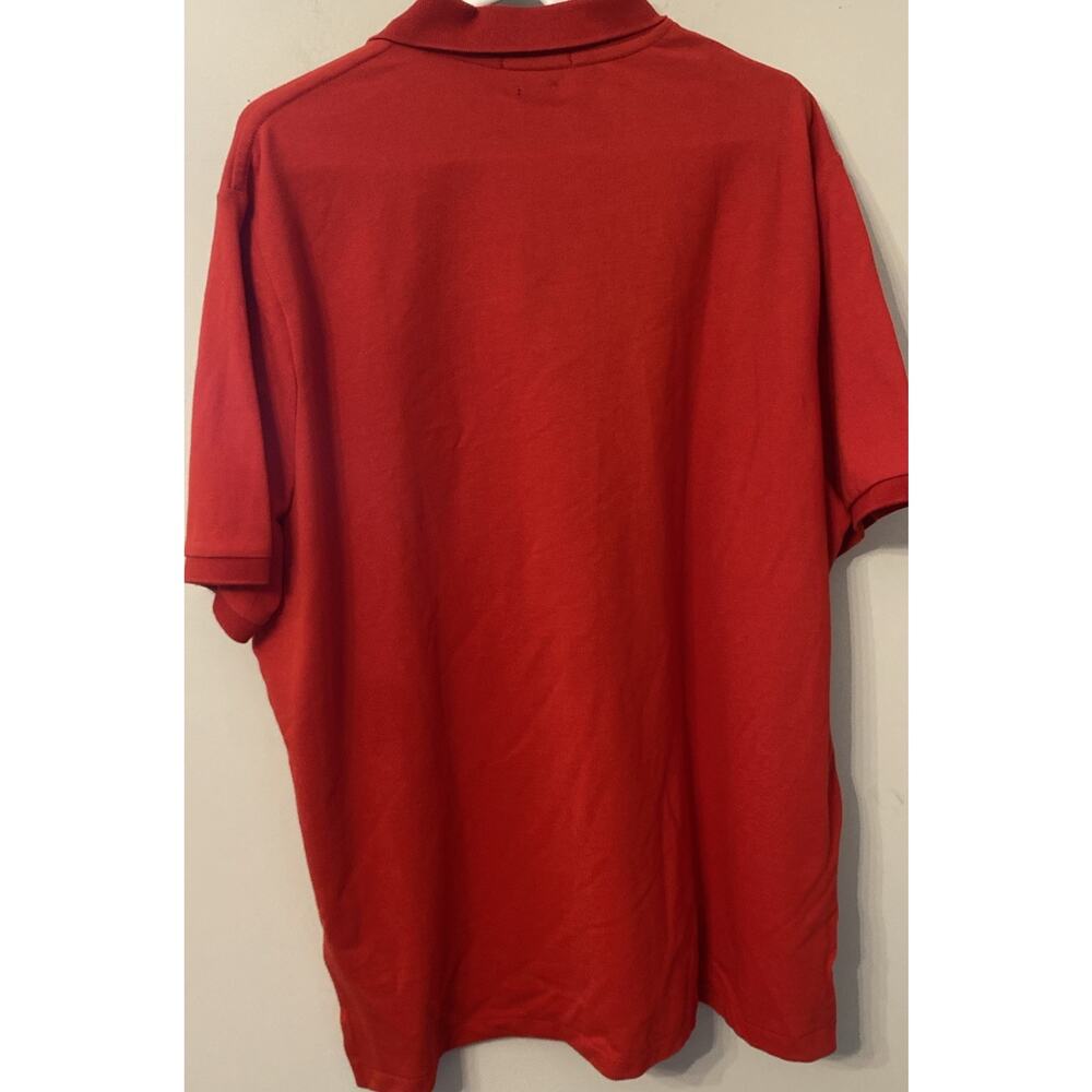 NWT Men's XL TG Polo Ralph Lauren Shirt Big & Tall Classic Fit Red Core Repleni - Picture 4 of 5